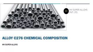 Alloy c276 chemical composition