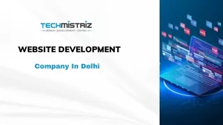 Web development company in Delhi | Techmistriz