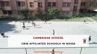 CBSE Affiliated Schools in Noida