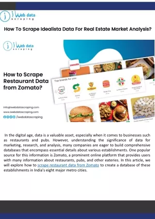 How To Scrape Restaurant Data From Zomato