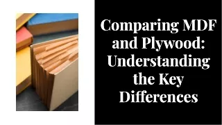 What to Choose Between MDF and Plywood, and Why?