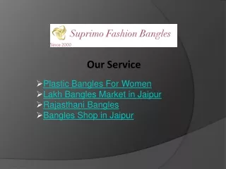 Plastic Bangles For Women
