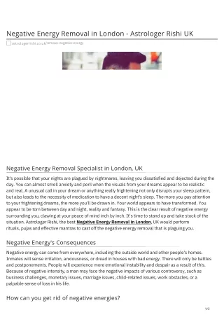 Astrologer Rishi UK - Remove Negative Energy.pdf