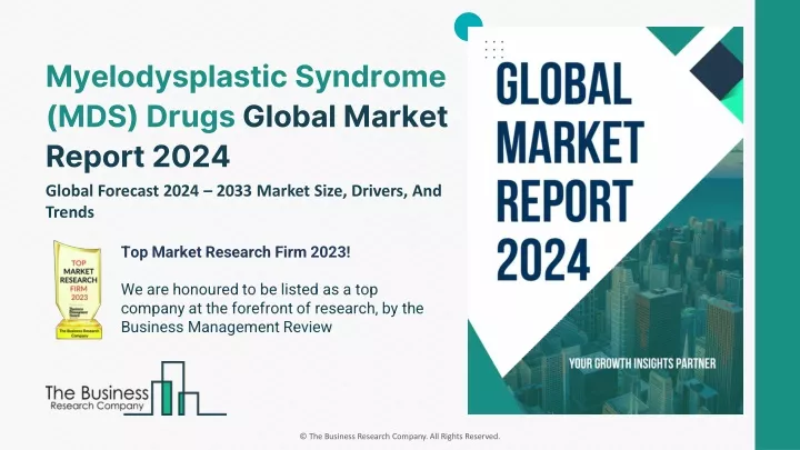 myelodysplastic syndrome mds drugs global market