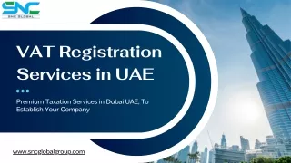 VAT registration services in UAE