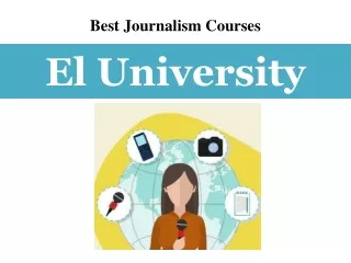 best journalism courses