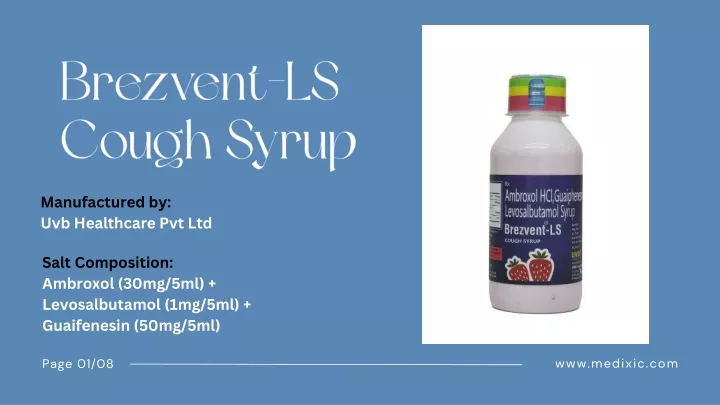 brezvent ls cough syrup