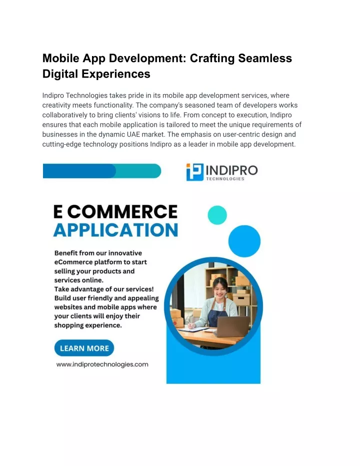 mobile app development crafting seamless digital