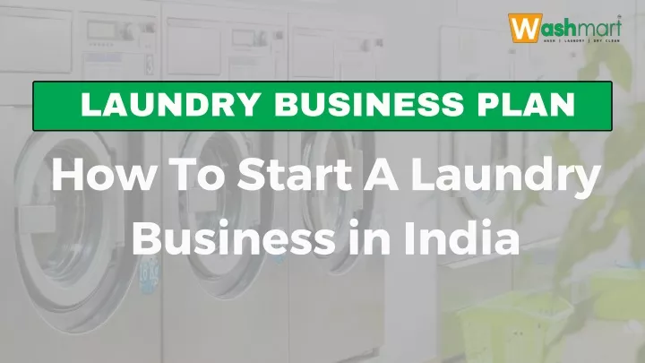 laundry business plan