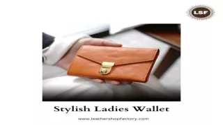  Stylish Ladies Wallet - Leather Shop Factory