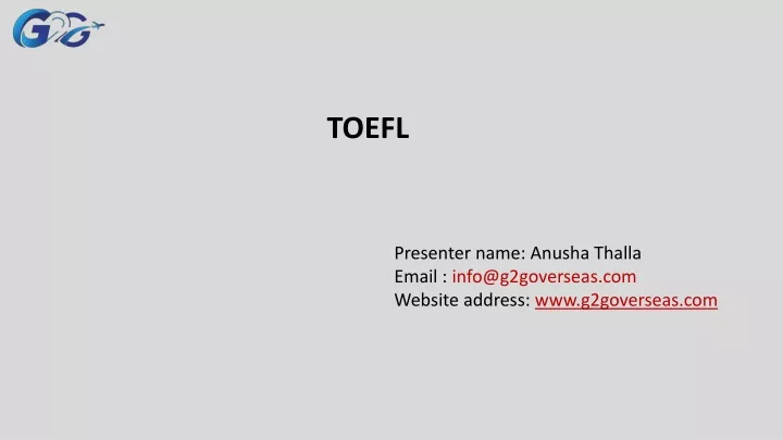 toefl