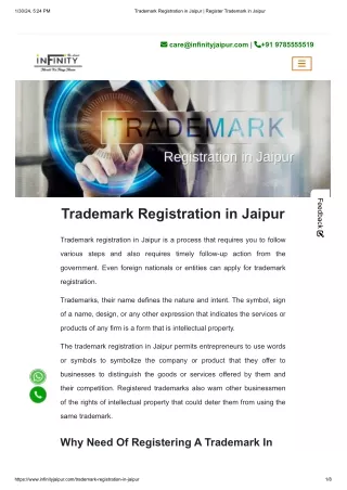 Trademark Registration in Jaipur _ Register Trademark in Jaipur