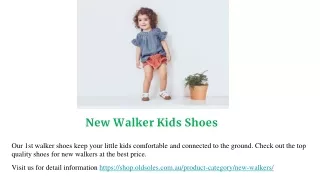New Walker | Kids Shoes - 1st Walker Shoes