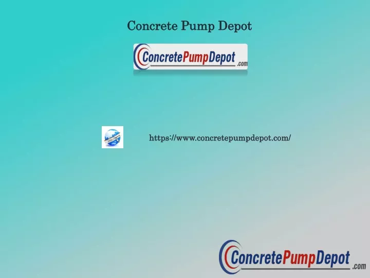 concrete pump depot