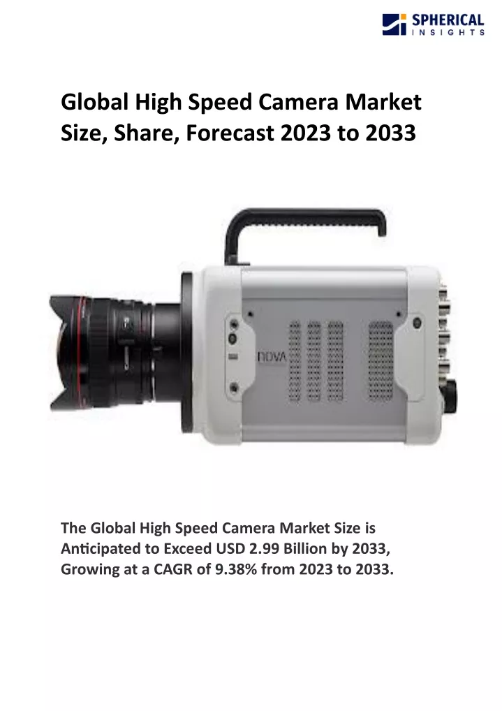 global high speed camera market size share