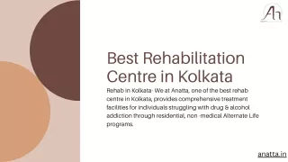 Best Rehabilitation Centre in Kolkata