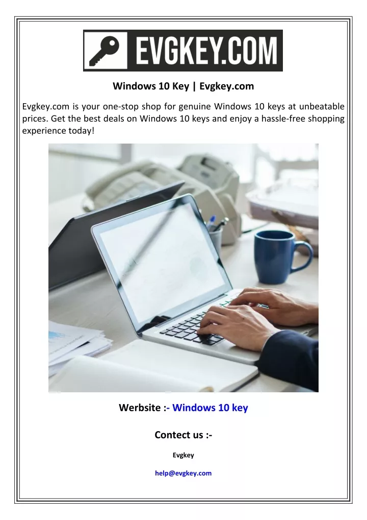 windows 10 key evgkey com