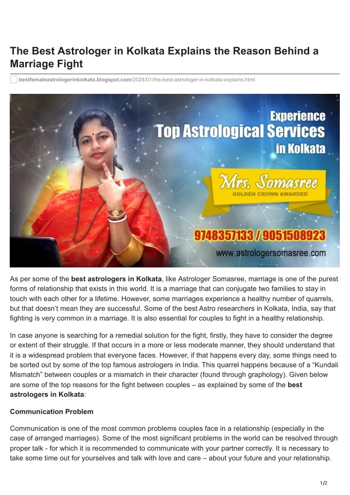 the best astrologer in kolkata explains