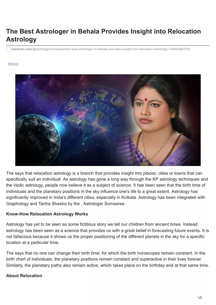the best astrologer in behala provides insight