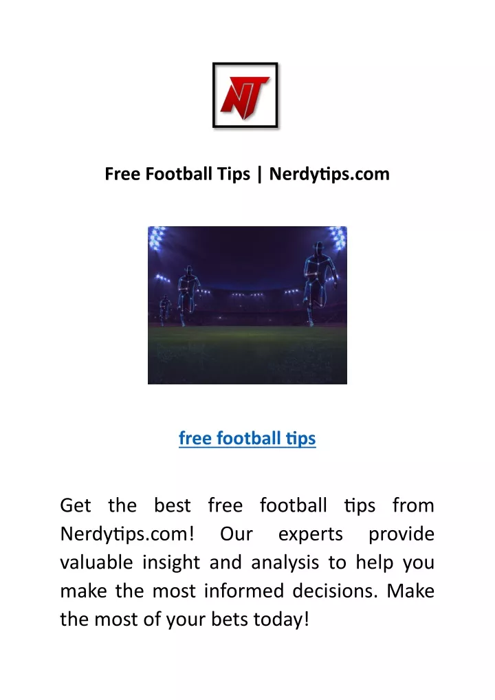 free football tips nerdytips com