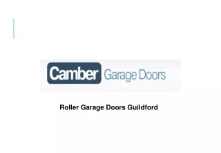 Roller Garage Doors Guildford