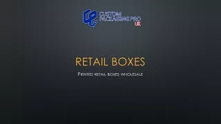 retail boxes