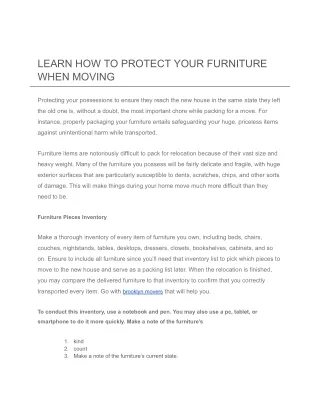 LEARN HOW TO PROTECT YOUR FURNITURE WHEN MOVING (1)