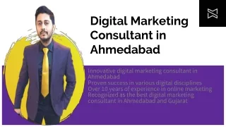 Digital Marketing Consultant in Ahmedabad