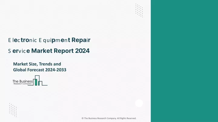 electronic equipment repair service market report