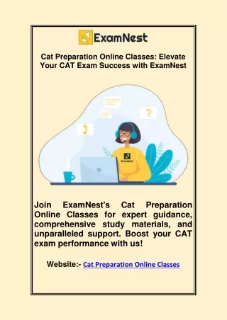 Cat Preparation Online Classes