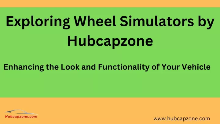 Ppt Wheel Simulators Powerpoint Presentation Free Download Id12876873