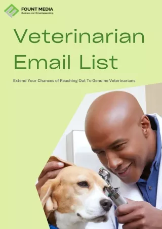 Veterinarian Email List - FountMedia