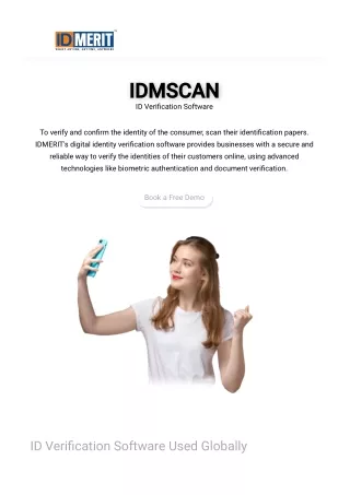 ID Verification Services-  IDMscan