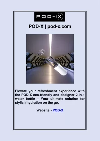 POD-X | pod-x.com