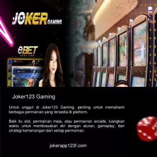 Joker123 Gaming