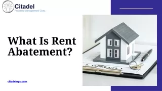 What Is Rent Abatement ?