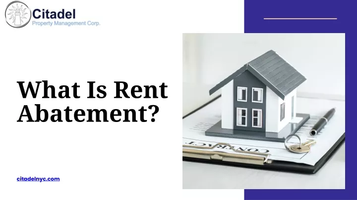 what is rent abatement
