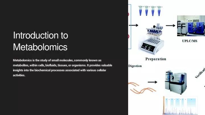 introduction to metabolomics