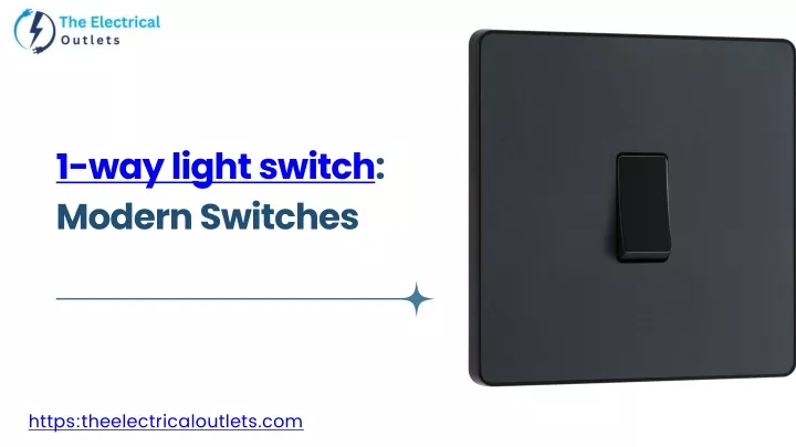 1 way light switch modern switches