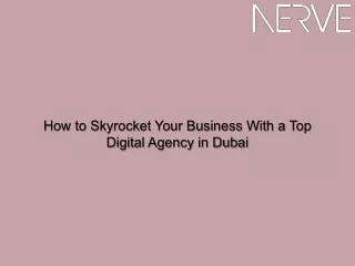 How to Skyrocket Your Business With a Top Digital Agency in Dubai