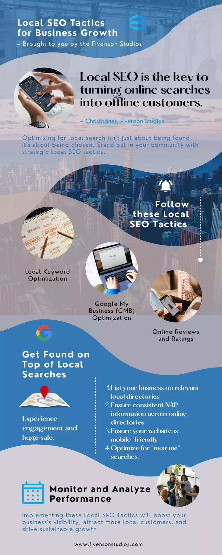 local seo tactics for business growth brought