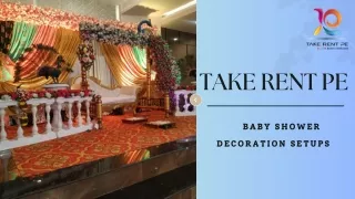 Traditional Baby Shower Decoration Ideas