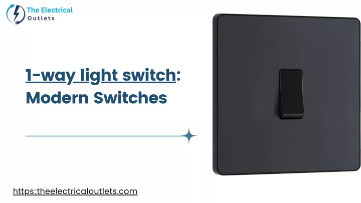 1 way light switch modern switches