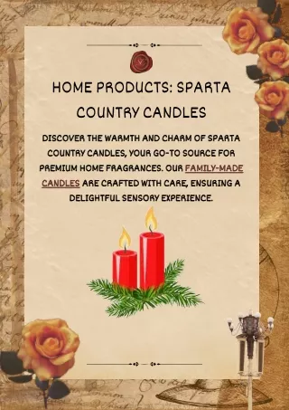 Home Products Sparta Country Candles