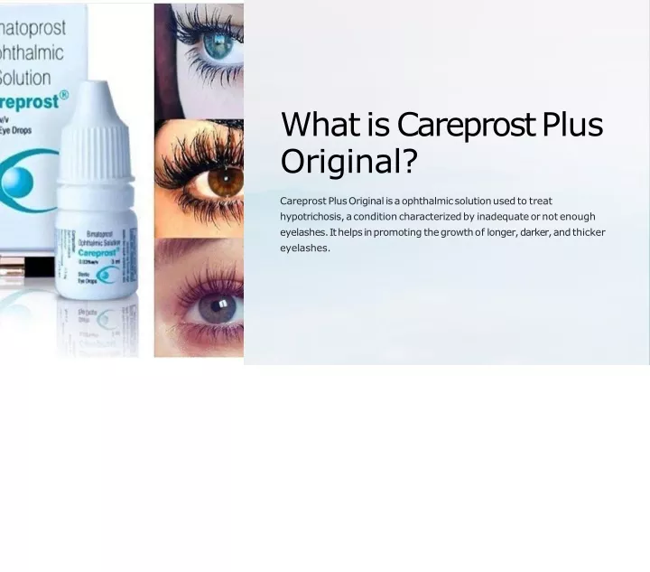 what is careprost plus original