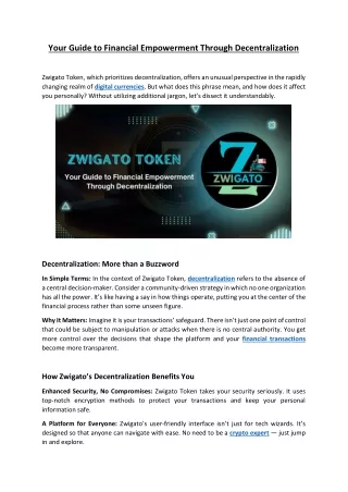 your guide to financial empowerment through