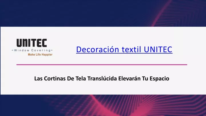 decoraci n textil unitec