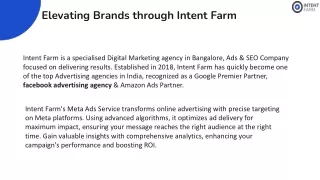 Intent Farm - Facebook Advertising Agency