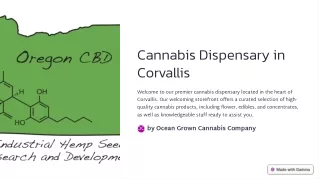 Ocean Grown Cannabis Company