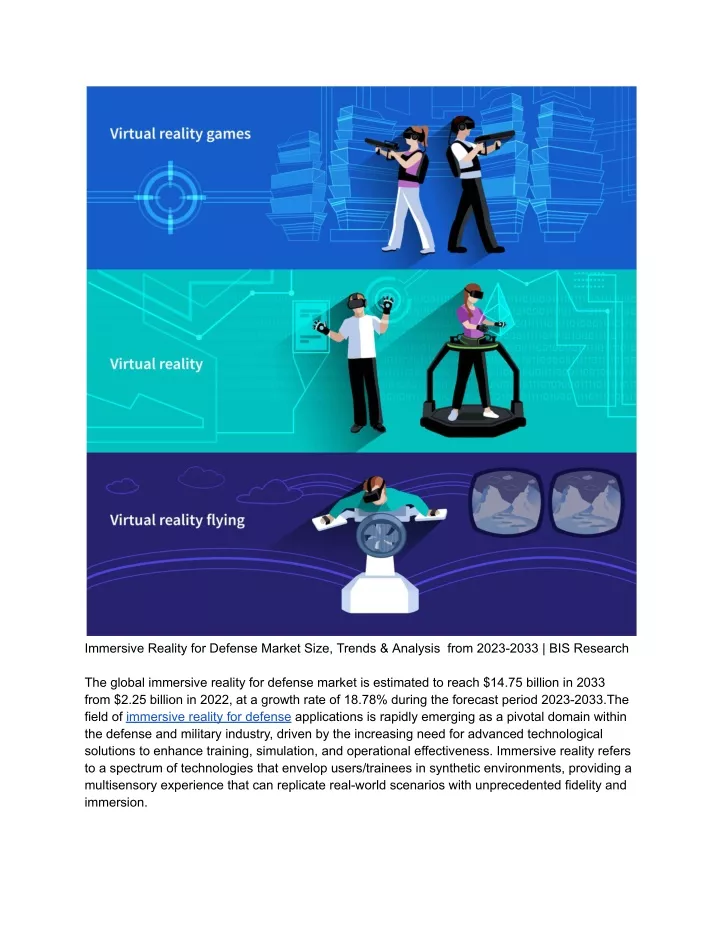 immersive reality for defense market size trends